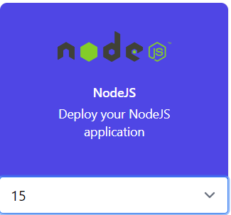 NodeJs select