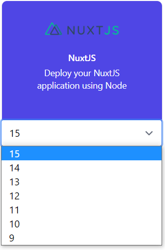 NuxtJs select